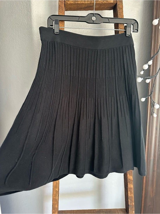 CAbi Dresses & Skirts - CAbi Black Knit Circle Skirt, size medium